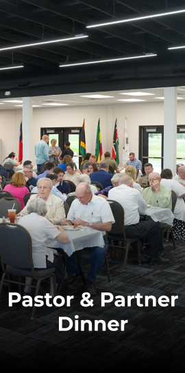 Pastor and Partner Dinner Event